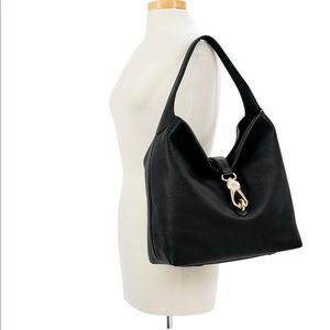 Dooney & Bourke Belvedere Logo Lock Shoulder Bag